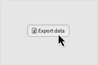 The Export data button