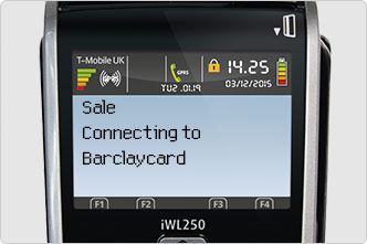 Authorisation on mobile connecting to Barclaycard