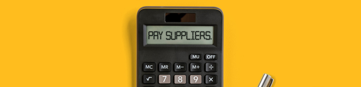Pay suppliers