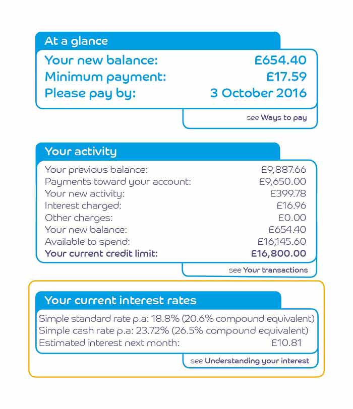 Barclay Bank Statement